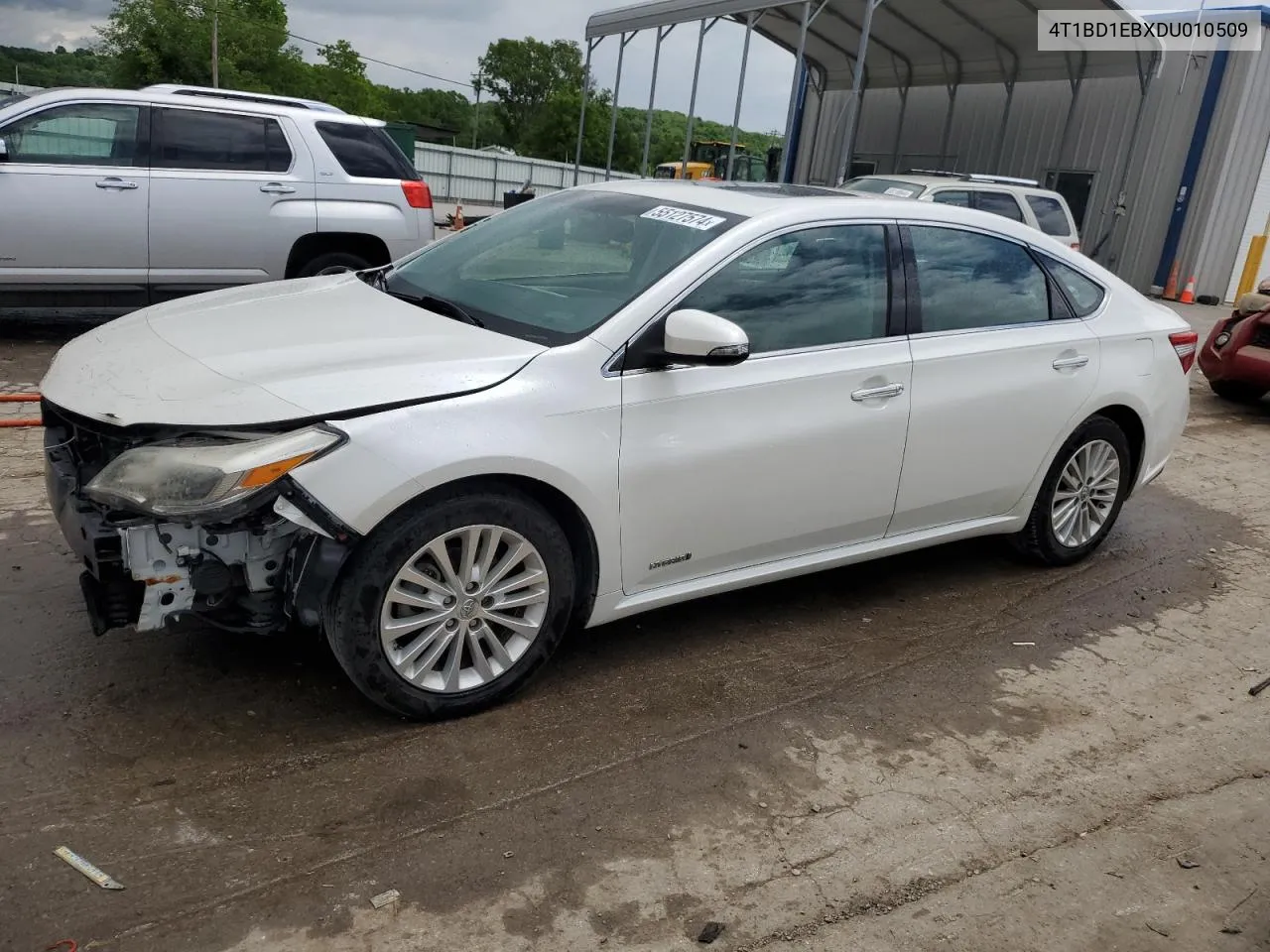 2013 Toyota Avalon Hybrid VIN: 4T1BD1EBXDU010509 Lot: 55127574