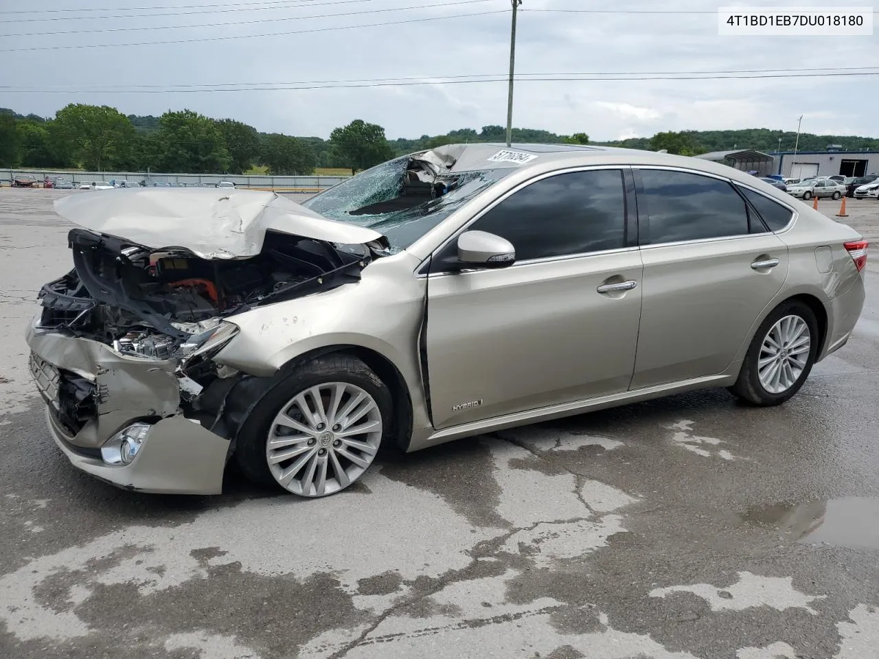 2013 Toyota Avalon Hybrid VIN: 4T1BD1EB7DU018180 Lot: 57766264