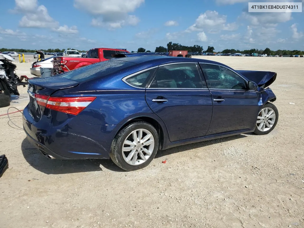 2013 Toyota Avalon Base VIN: 4T1BK1EB4DU074311 Lot: 59785044