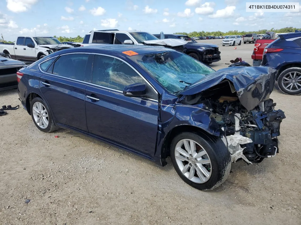 2013 Toyota Avalon Base VIN: 4T1BK1EB4DU074311 Lot: 59785044