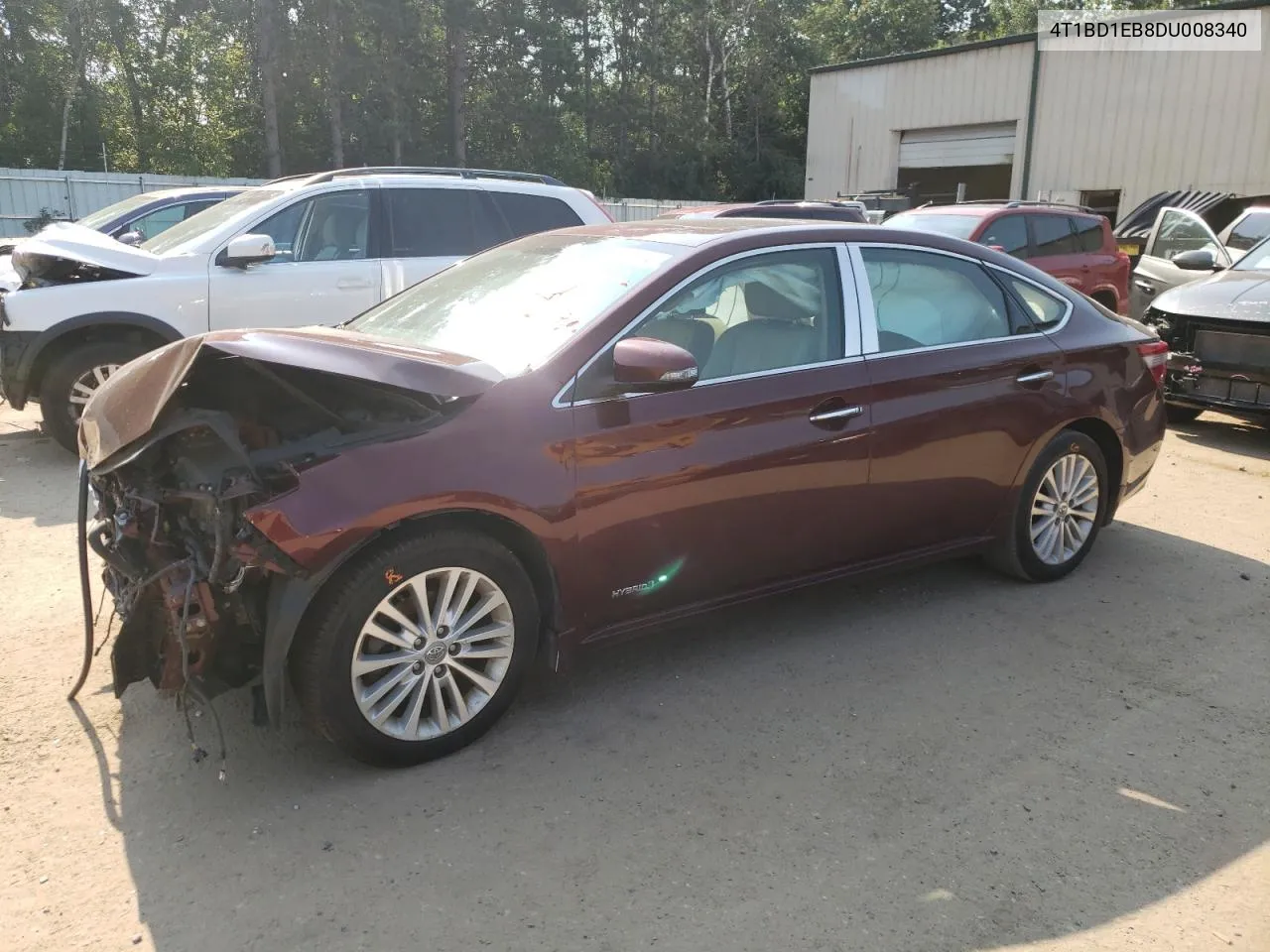 2013 Toyota Avalon Hybrid VIN: 4T1BD1EB8DU008340 Lot: 62840984