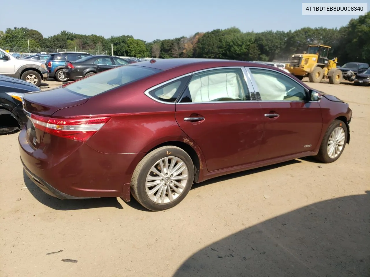 2013 Toyota Avalon Hybrid VIN: 4T1BD1EB8DU008340 Lot: 62840984