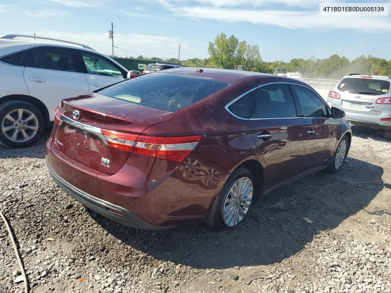 2013 Toyota Avalon Hybrid VIN: 4T1BD1EB0DU005139 Lot: 69157744