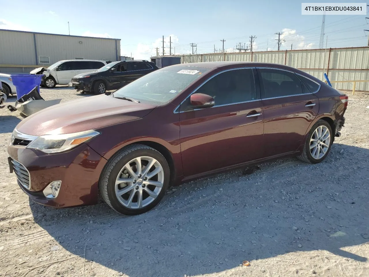 2013 Toyota Avalon Base VIN: 4T1BK1EBXDU043841 Lot: 69319924