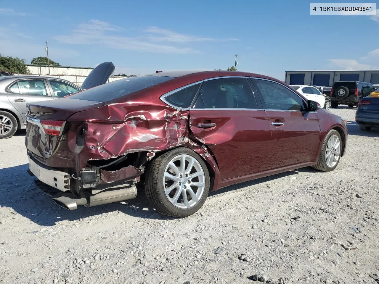 2013 Toyota Avalon Base VIN: 4T1BK1EBXDU043841 Lot: 69319924