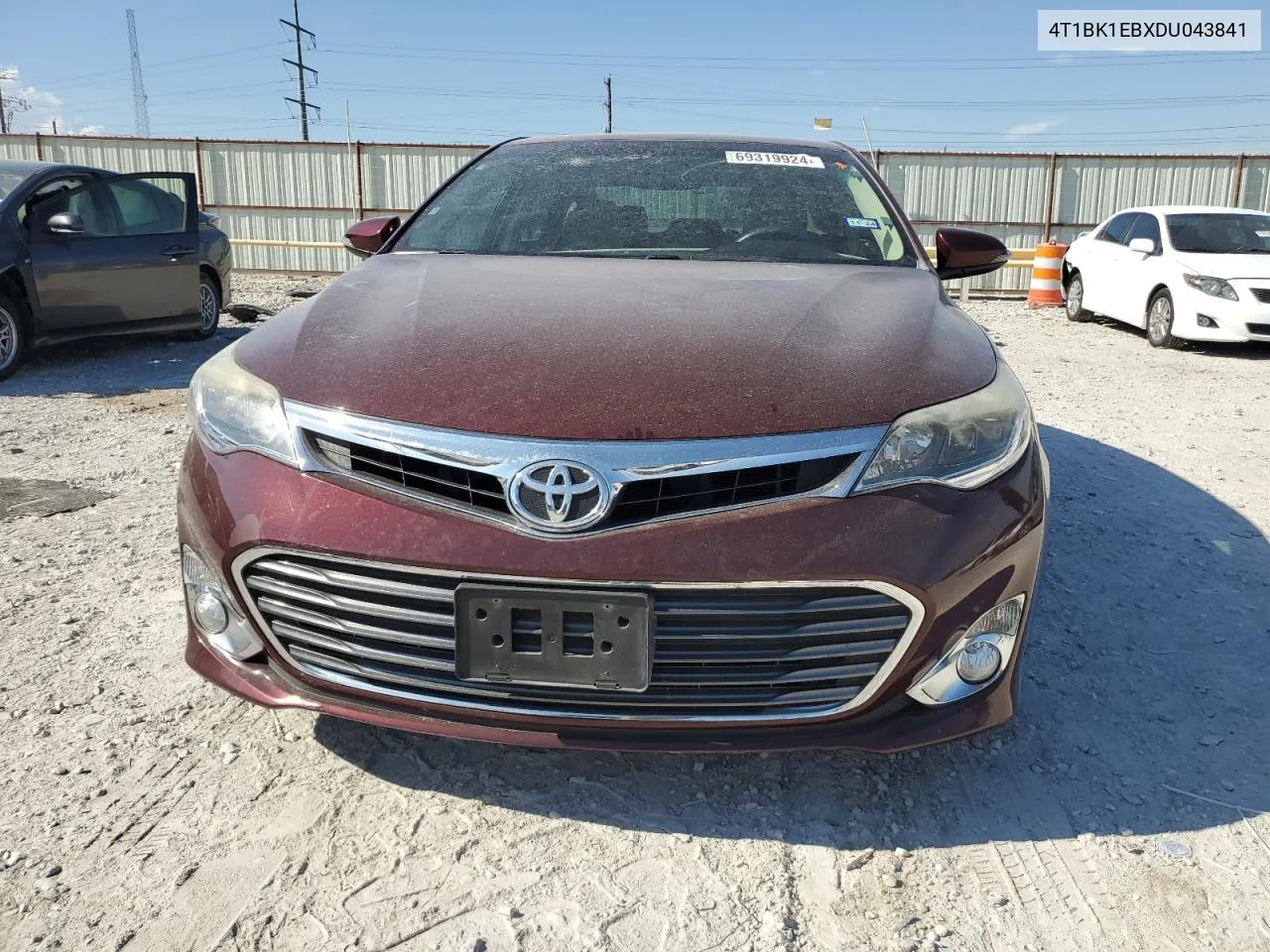 2013 Toyota Avalon Base VIN: 4T1BK1EBXDU043841 Lot: 69319924