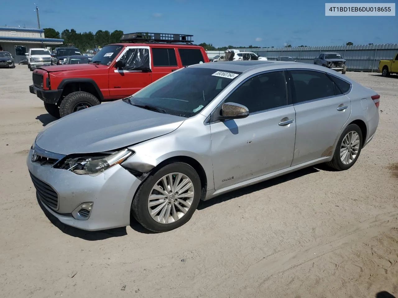 4T1BD1EB6DU018655 2013 Toyota Avalon Hybrid