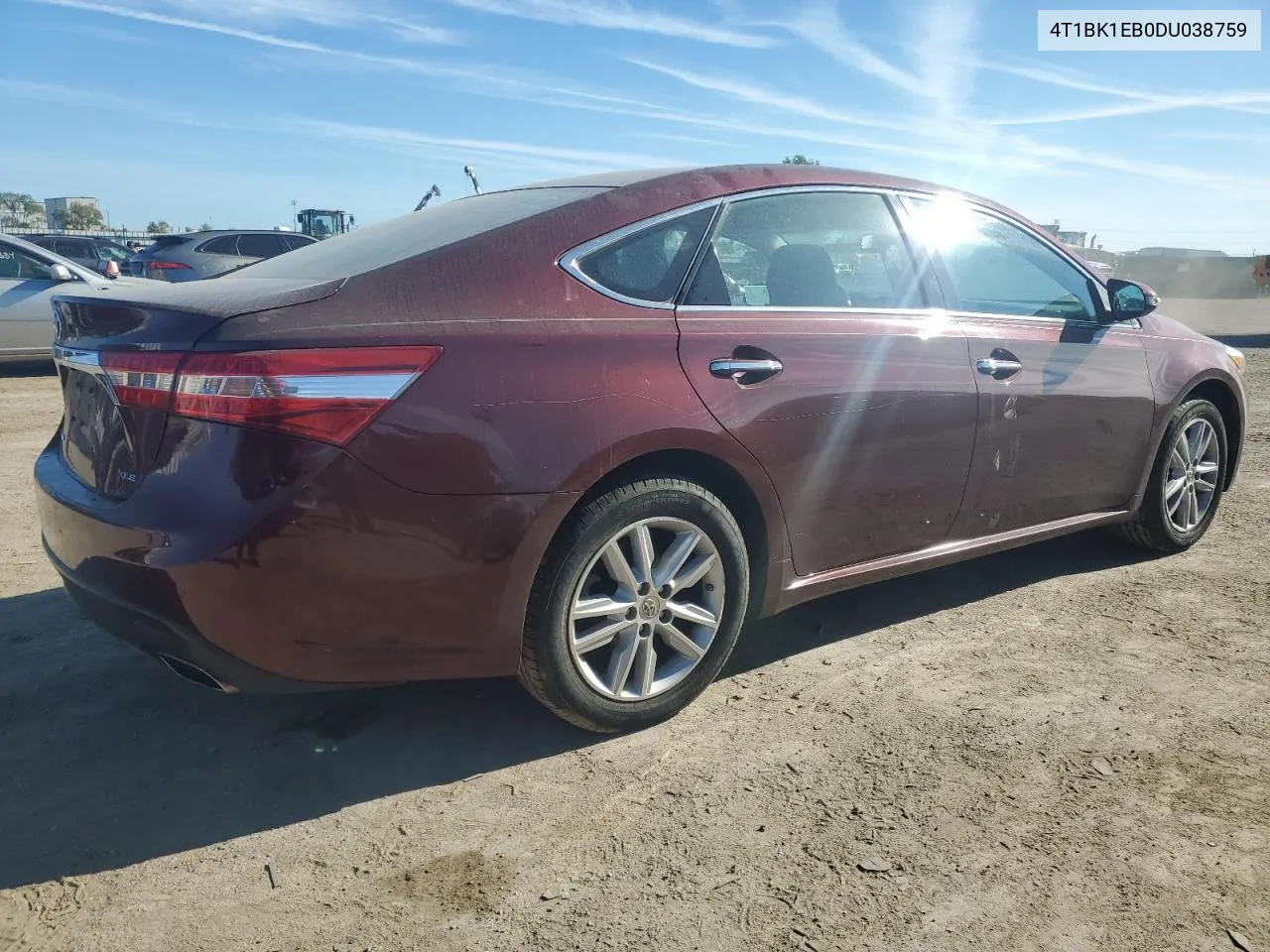 4T1BK1EB0DU038759 2013 Toyota Avalon Base