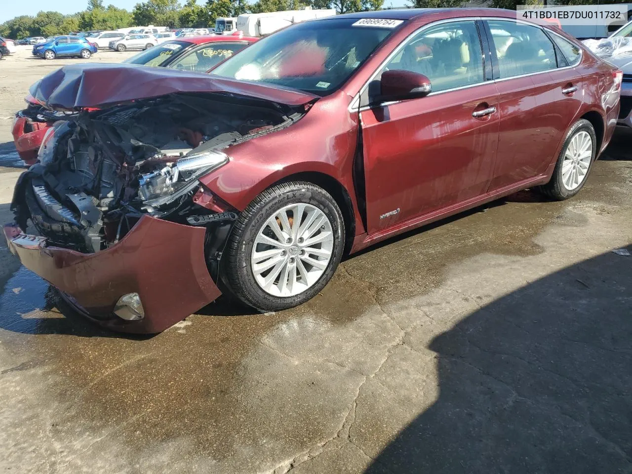 4T1BD1EB7DU011732 2013 Toyota Avalon Hybrid