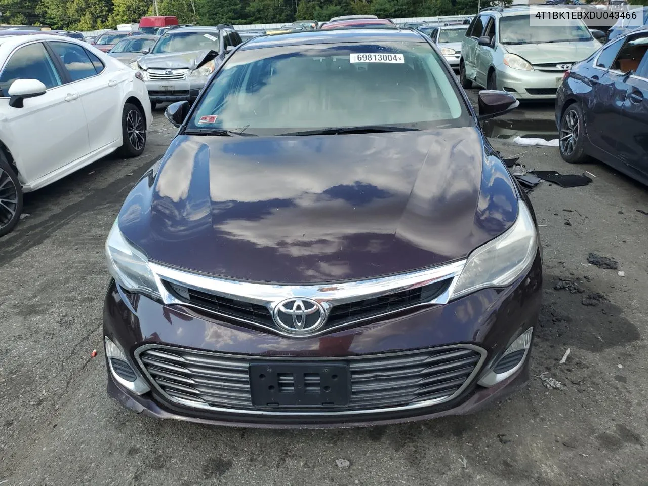 2013 Toyota Avalon Base VIN: 4T1BK1EBXDU043466 Lot: 69813004