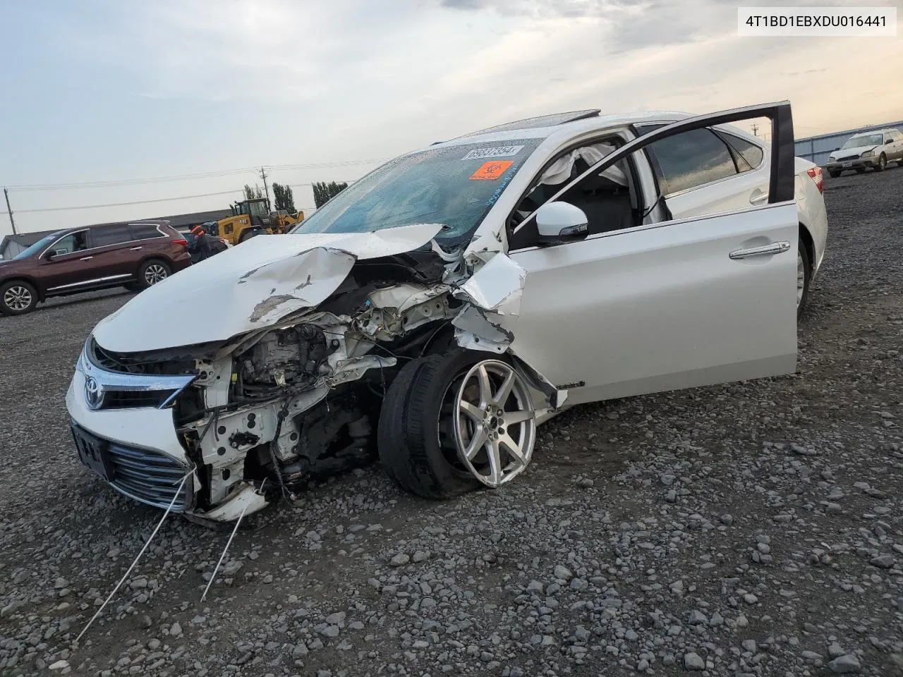 2013 Toyota Avalon Hybrid VIN: 4T1BD1EBXDU016441 Lot: 69837354