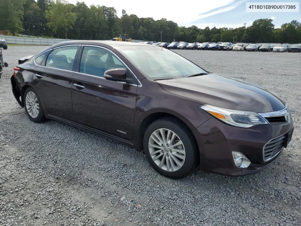 2013 Toyota Avalon Hybrid VIN: 4T1BD1EB9DU017385 Lot: 70312154