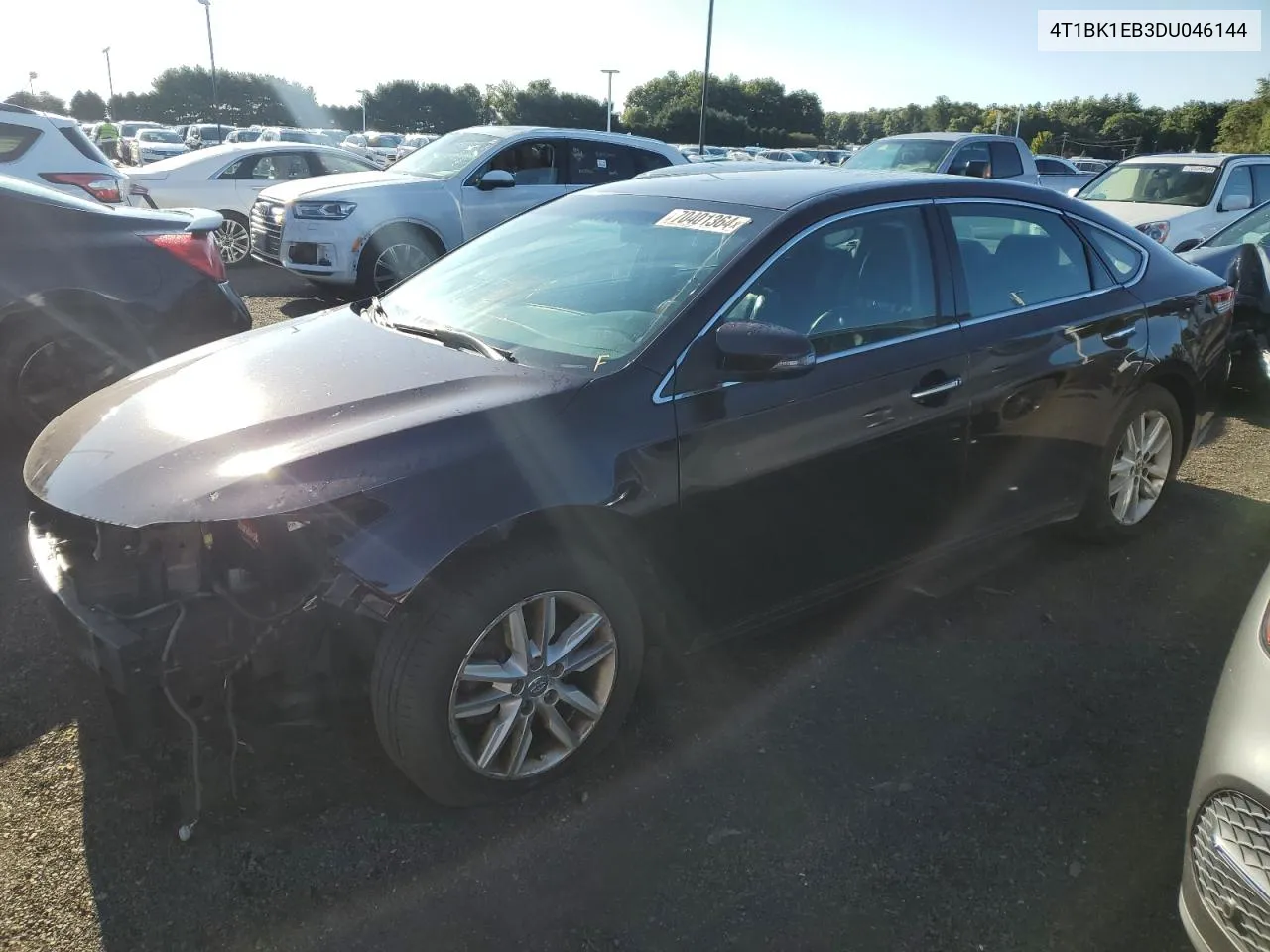 2013 Toyota Avalon Base VIN: 4T1BK1EB3DU046144 Lot: 70401364