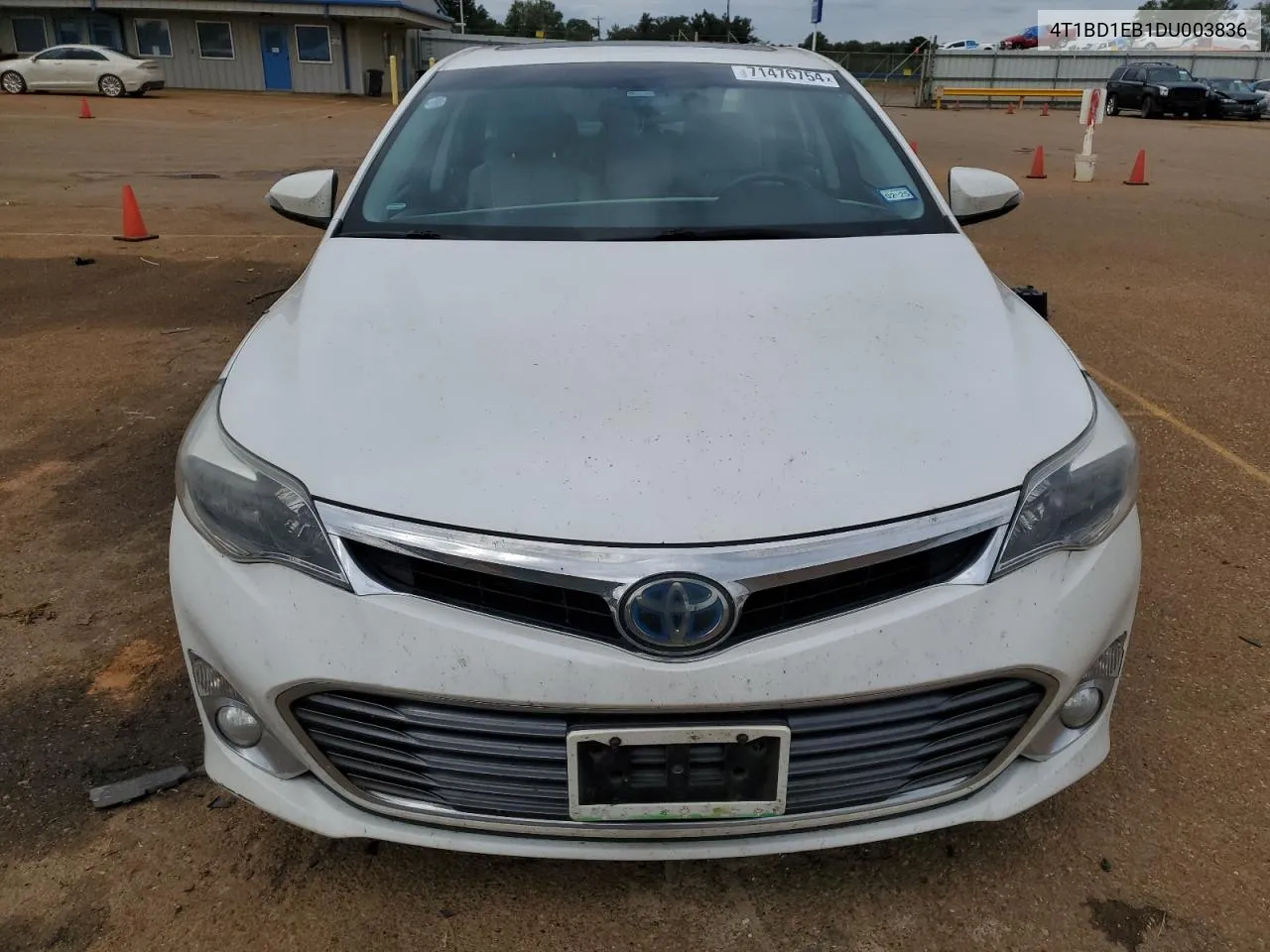 2013 Toyota Avalon Hybrid VIN: 4T1BD1EB1DU003836 Lot: 71476754