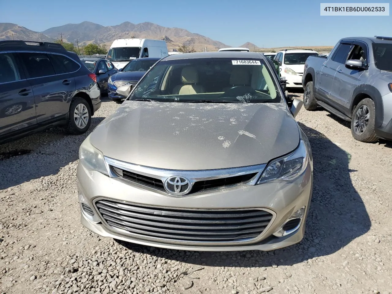 2013 Toyota Avalon Base VIN: 4T1BK1EB6DU062533 Lot: 71683644