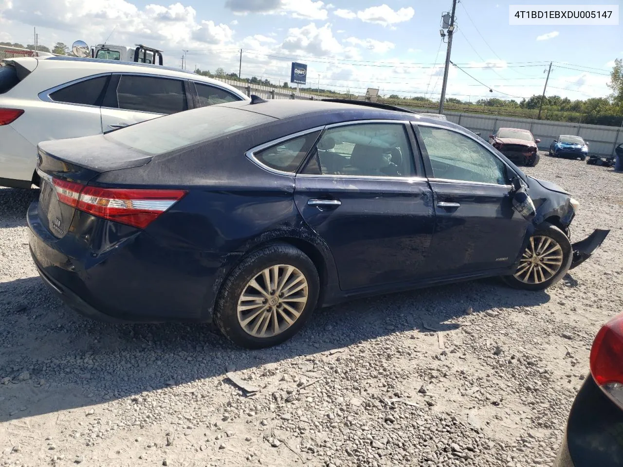 2013 Toyota Avalon Hybrid VIN: 4T1BD1EBXDU005147 Lot: 71996414