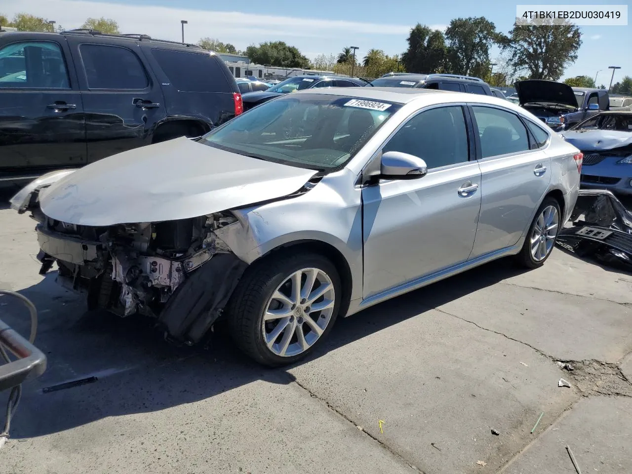 2013 Toyota Avalon Base VIN: 4T1BK1EB2DU030419 Lot: 71996924