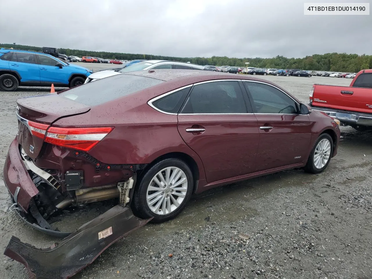 2013 Toyota Avalon Hybrid VIN: 4T1BD1EB1DU014190 Lot: 72017374