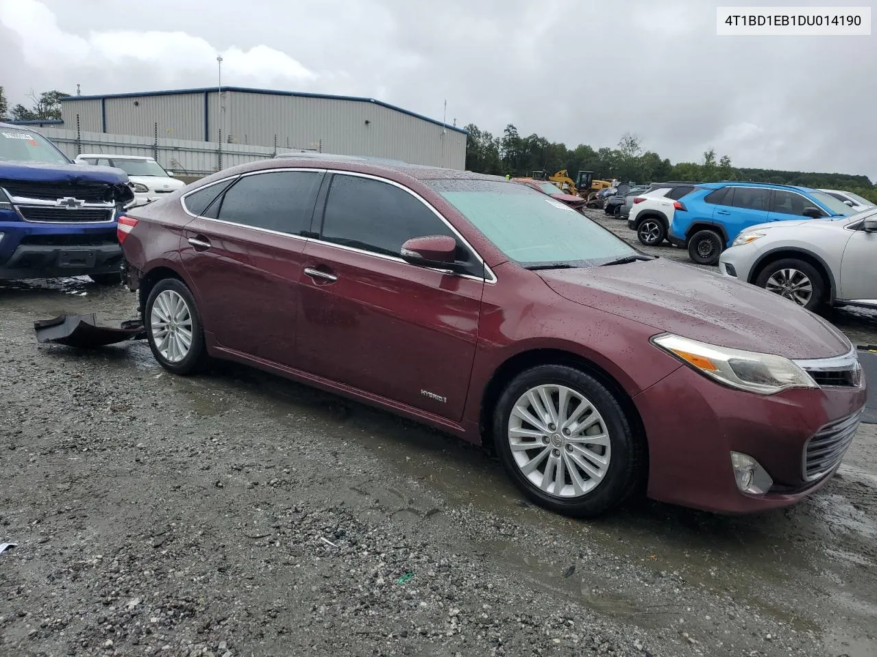 2013 Toyota Avalon Hybrid VIN: 4T1BD1EB1DU014190 Lot: 72017374