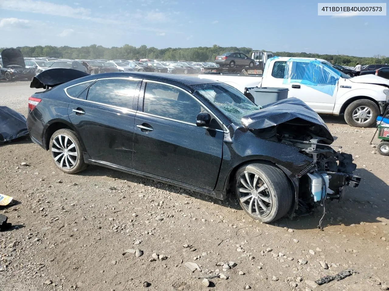 2013 Toyota Avalon Hybrid VIN: 4T1BD1EB4DU007573 Lot: 72327754