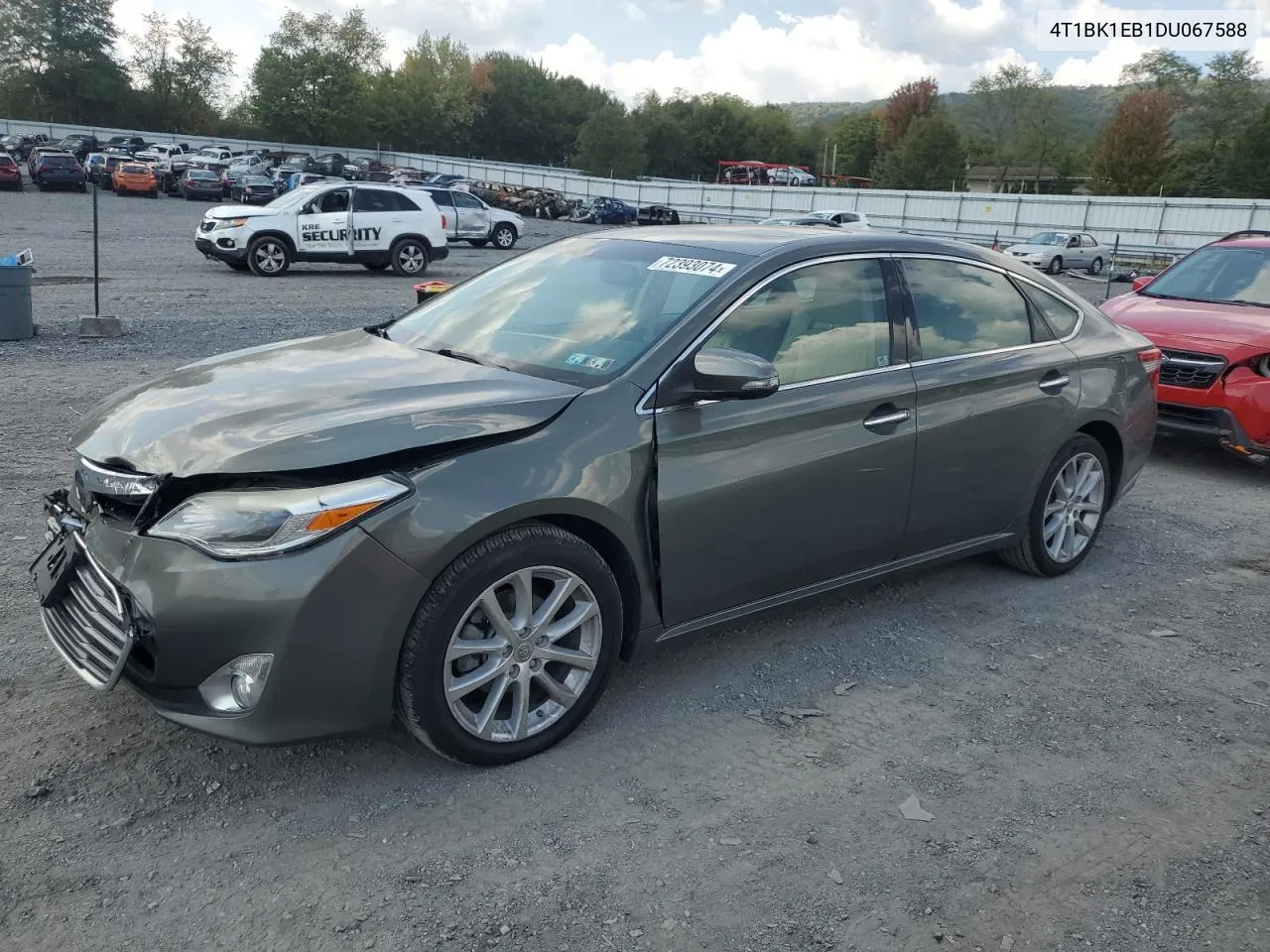 2013 Toyota Avalon Base VIN: 4T1BK1EB1DU067588 Lot: 72393074