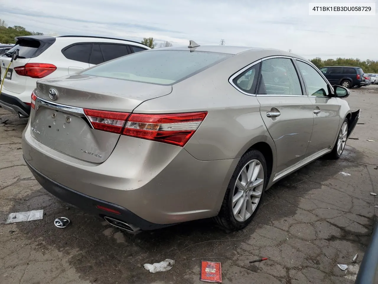 2013 Toyota Avalon Base VIN: 4T1BK1EB3DU058729 Lot: 72467624