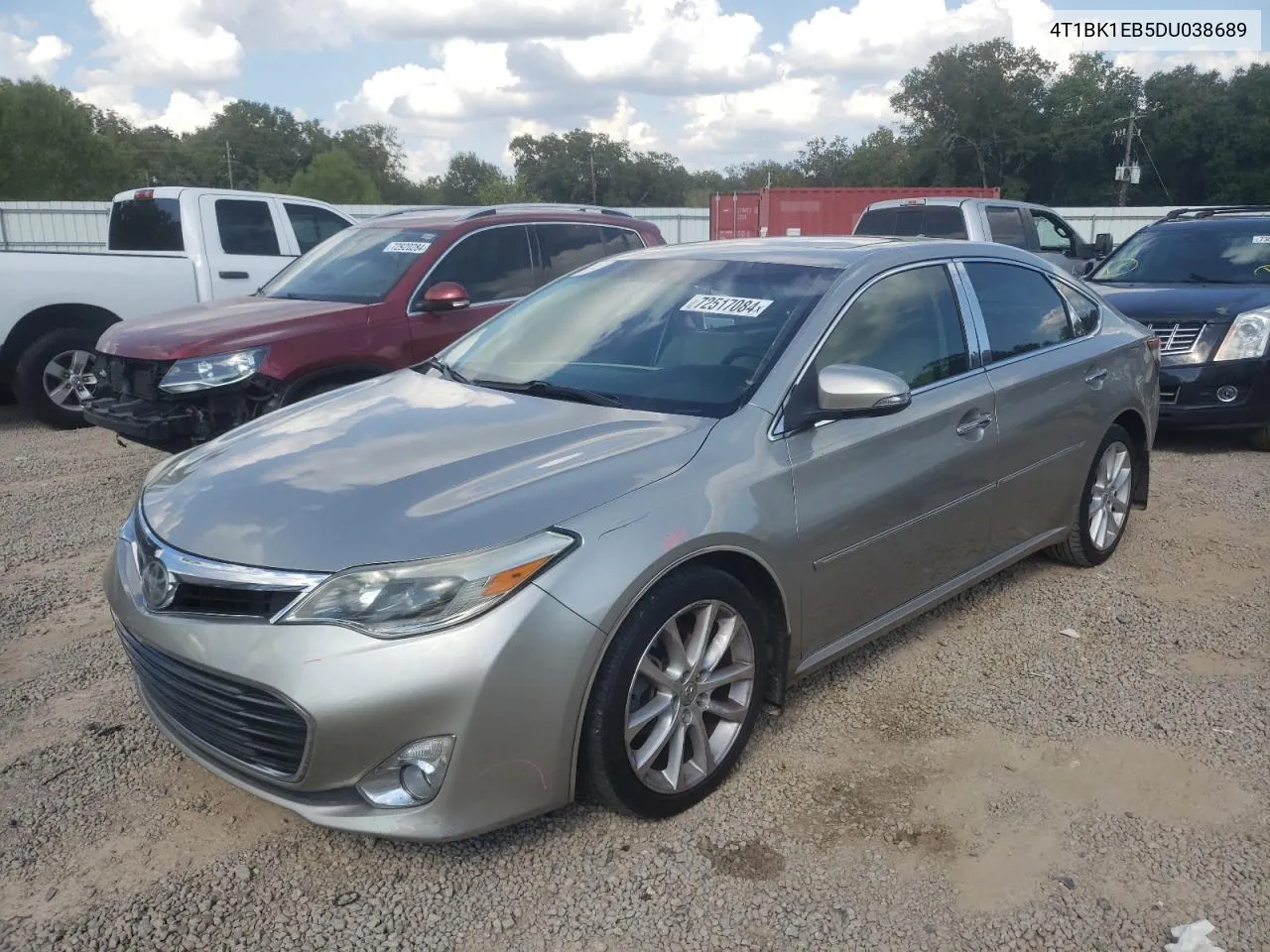 2013 Toyota Avalon Base VIN: 4T1BK1EB5DU038689 Lot: 72517084