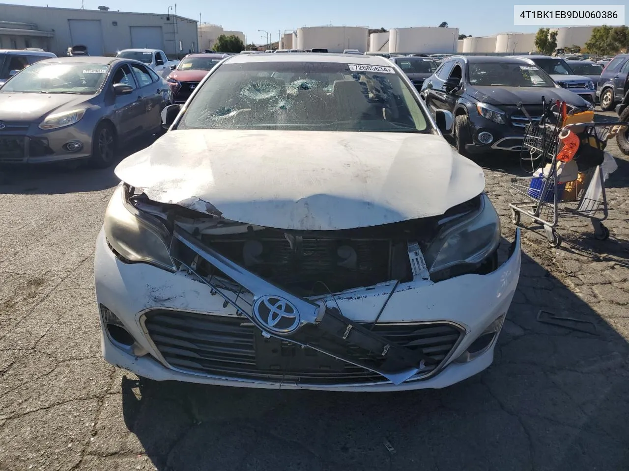 2013 Toyota Avalon Base VIN: 4T1BK1EB9DU060386 Lot: 72685634