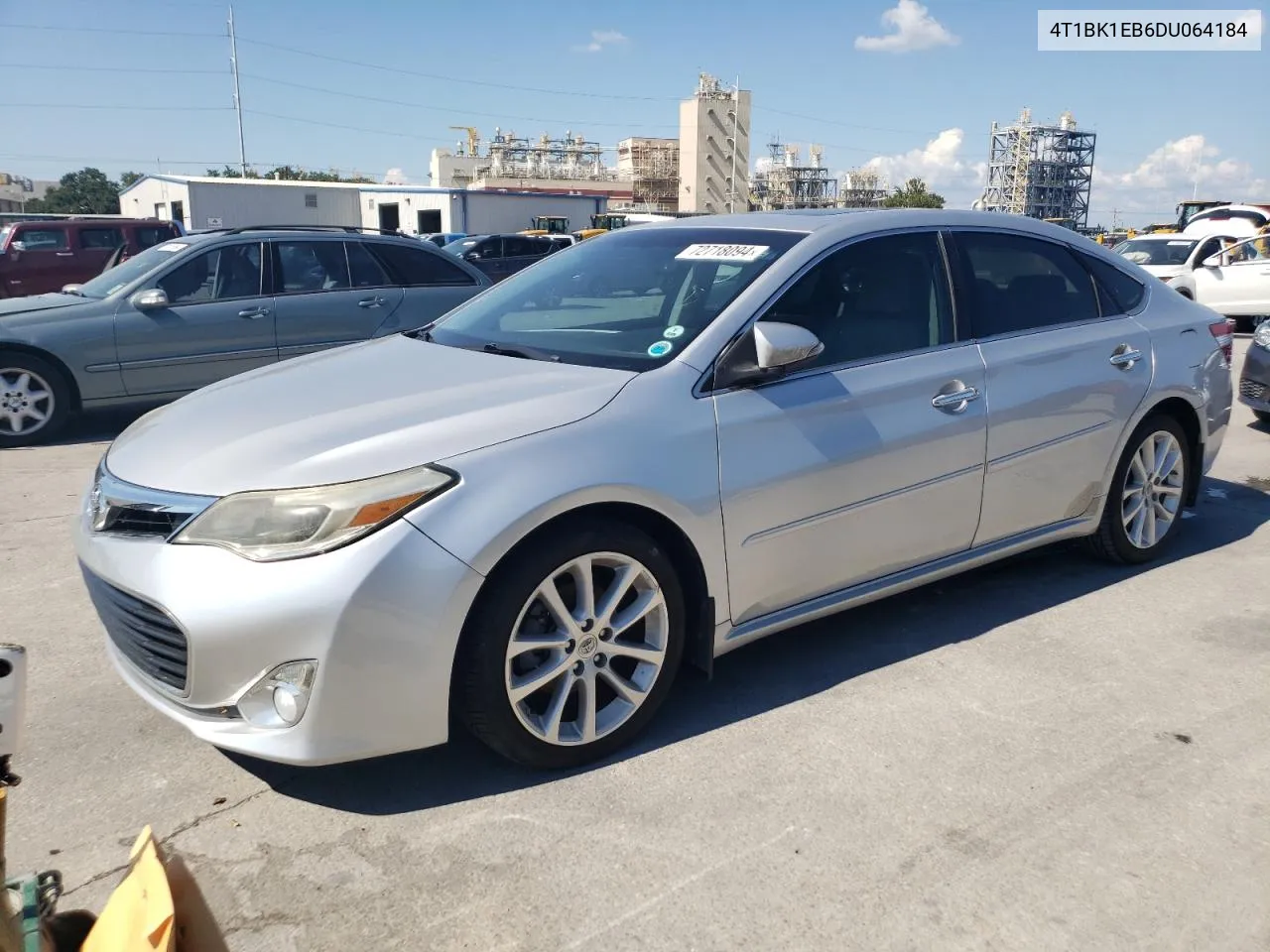 2013 Toyota Avalon Base VIN: 4T1BK1EB6DU064184 Lot: 72718094