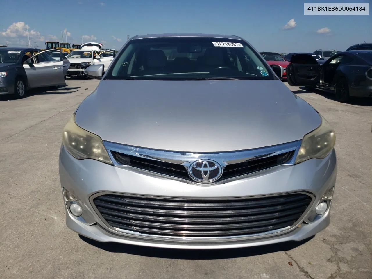 2013 Toyota Avalon Base VIN: 4T1BK1EB6DU064184 Lot: 72718094