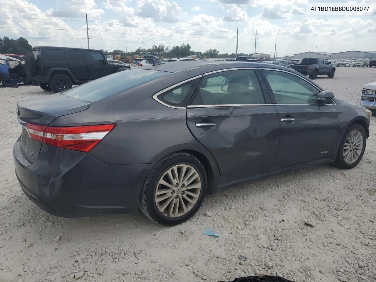 2013 Toyota Avalon Hybrid VIN: 4T1BD1EB8DU008077 Lot: 72854174