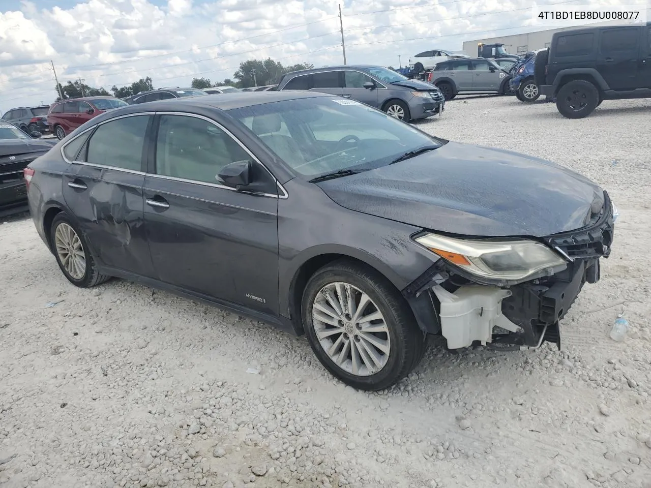 2013 Toyota Avalon Hybrid VIN: 4T1BD1EB8DU008077 Lot: 72854174