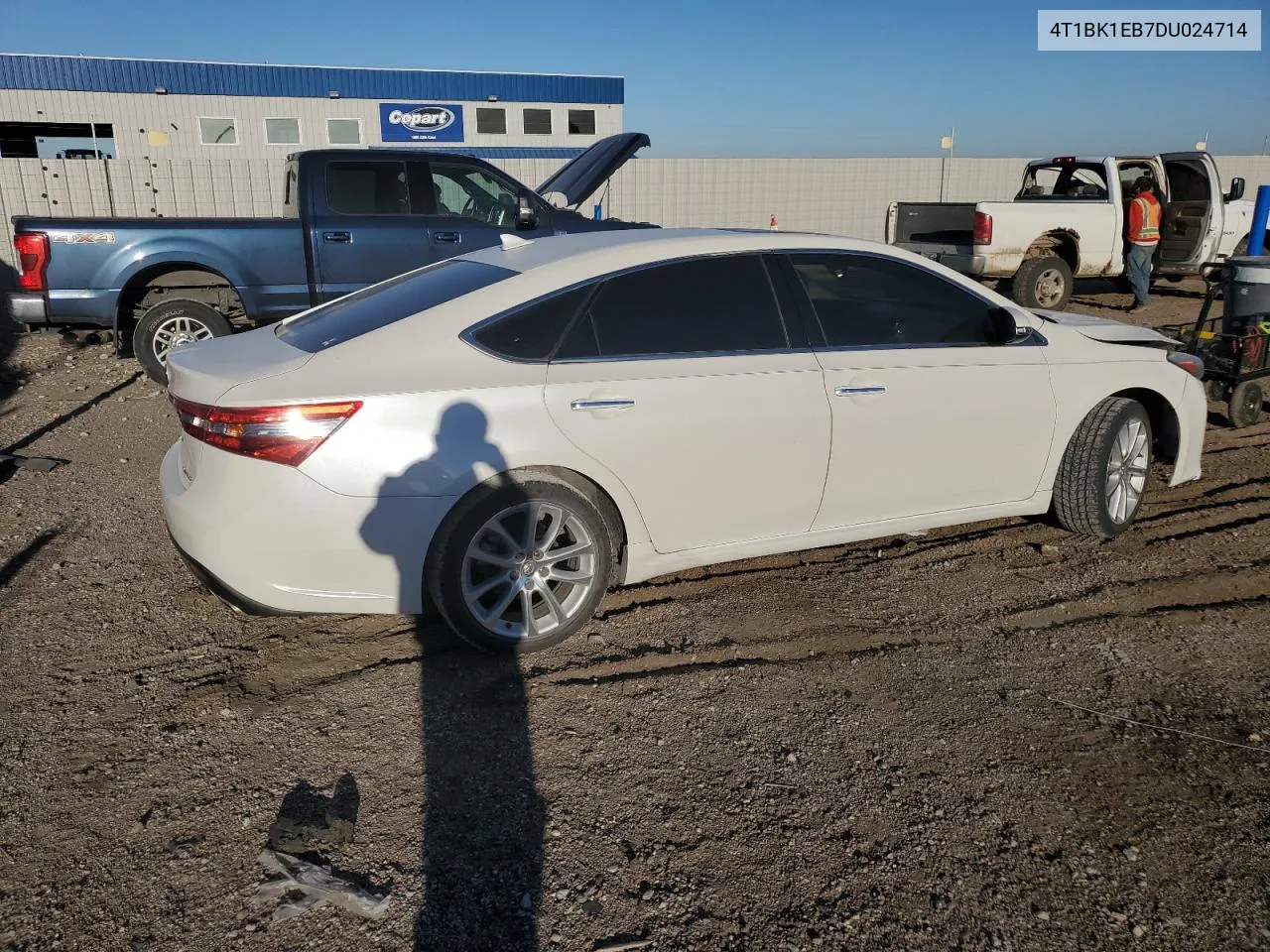 2013 Toyota Avalon Base VIN: 4T1BK1EB7DU024714 Lot: 72964584