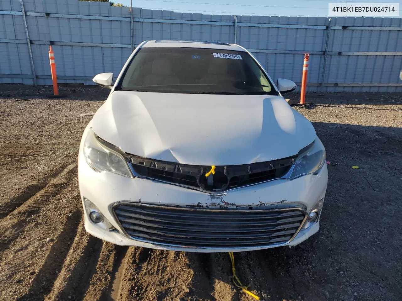 2013 Toyota Avalon Base VIN: 4T1BK1EB7DU024714 Lot: 72964584