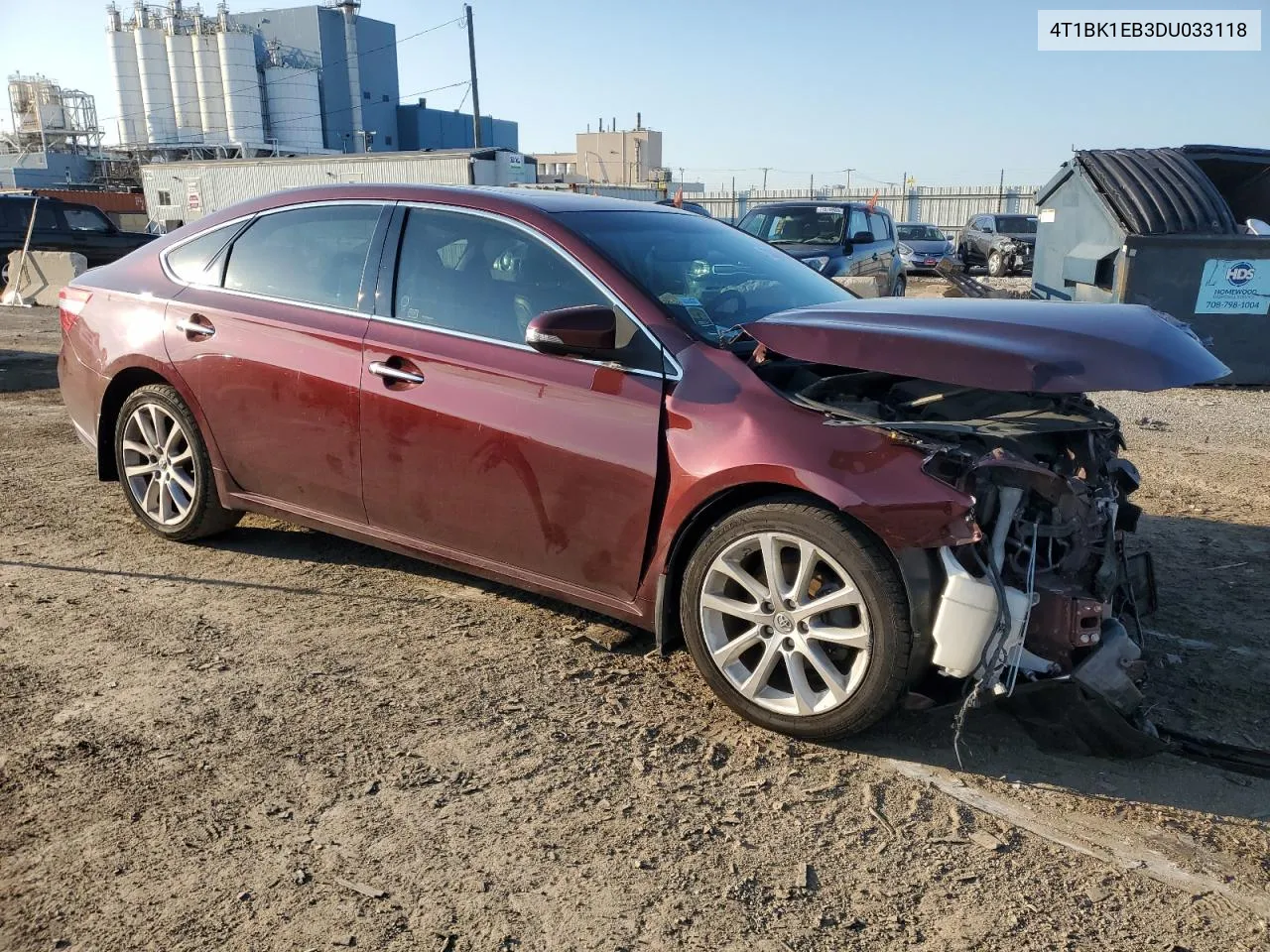 4T1BK1EB3DU033118 2013 Toyota Avalon Base