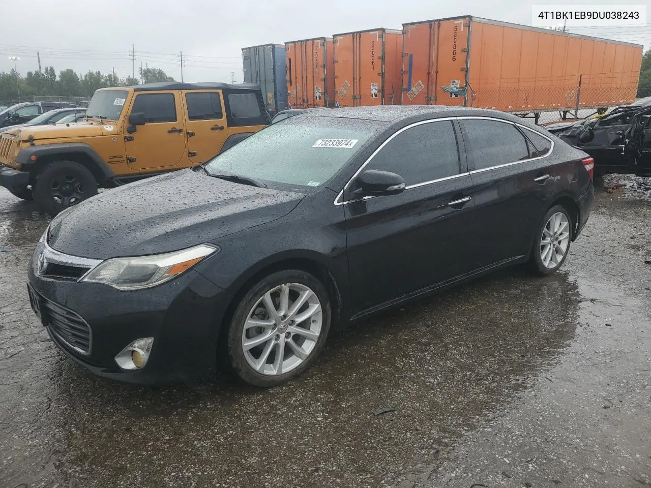 2013 Toyota Avalon Base VIN: 4T1BK1EB9DU038243 Lot: 73233974