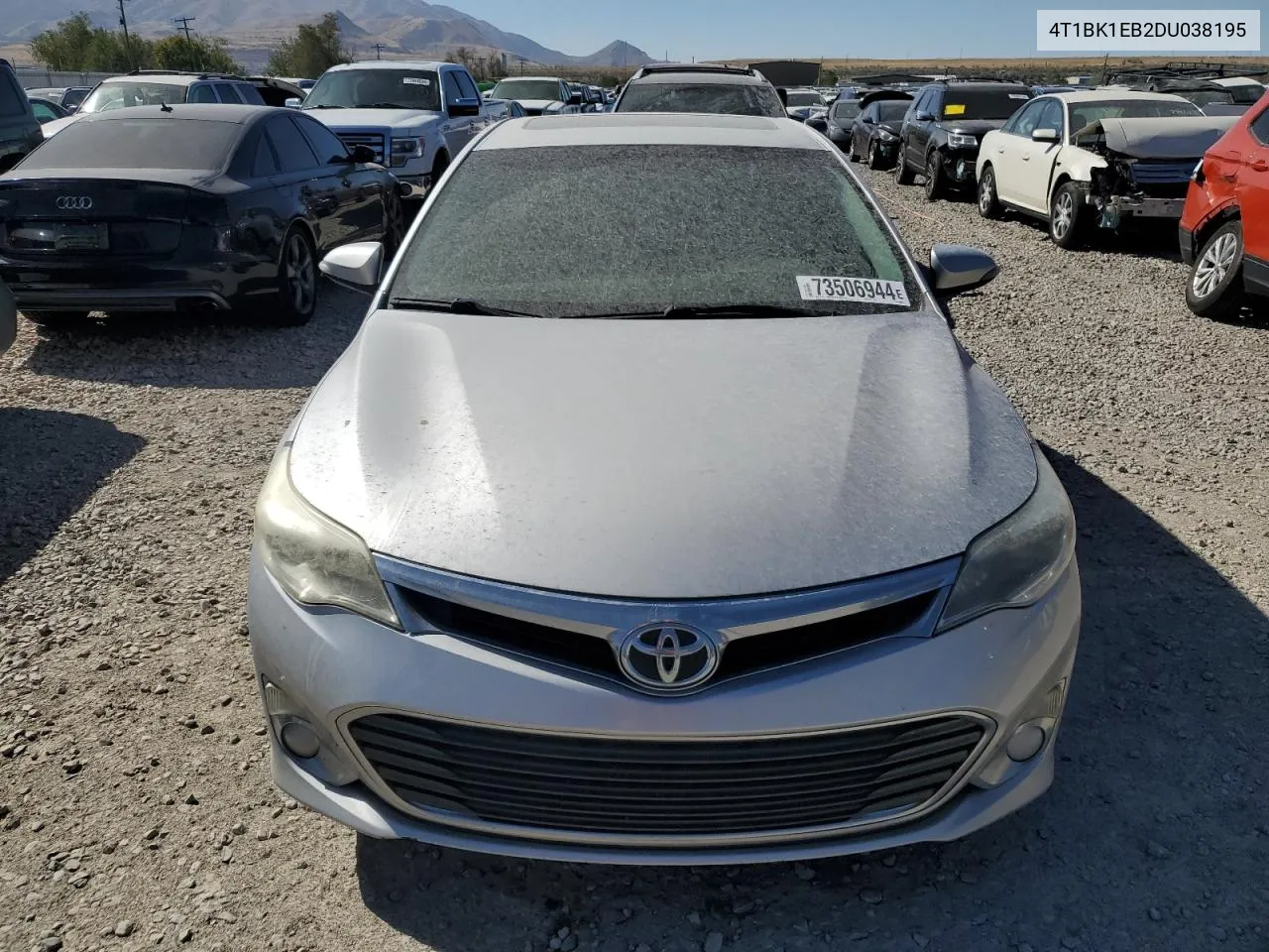 2013 Toyota Avalon Base VIN: 4T1BK1EB2DU038195 Lot: 73506944