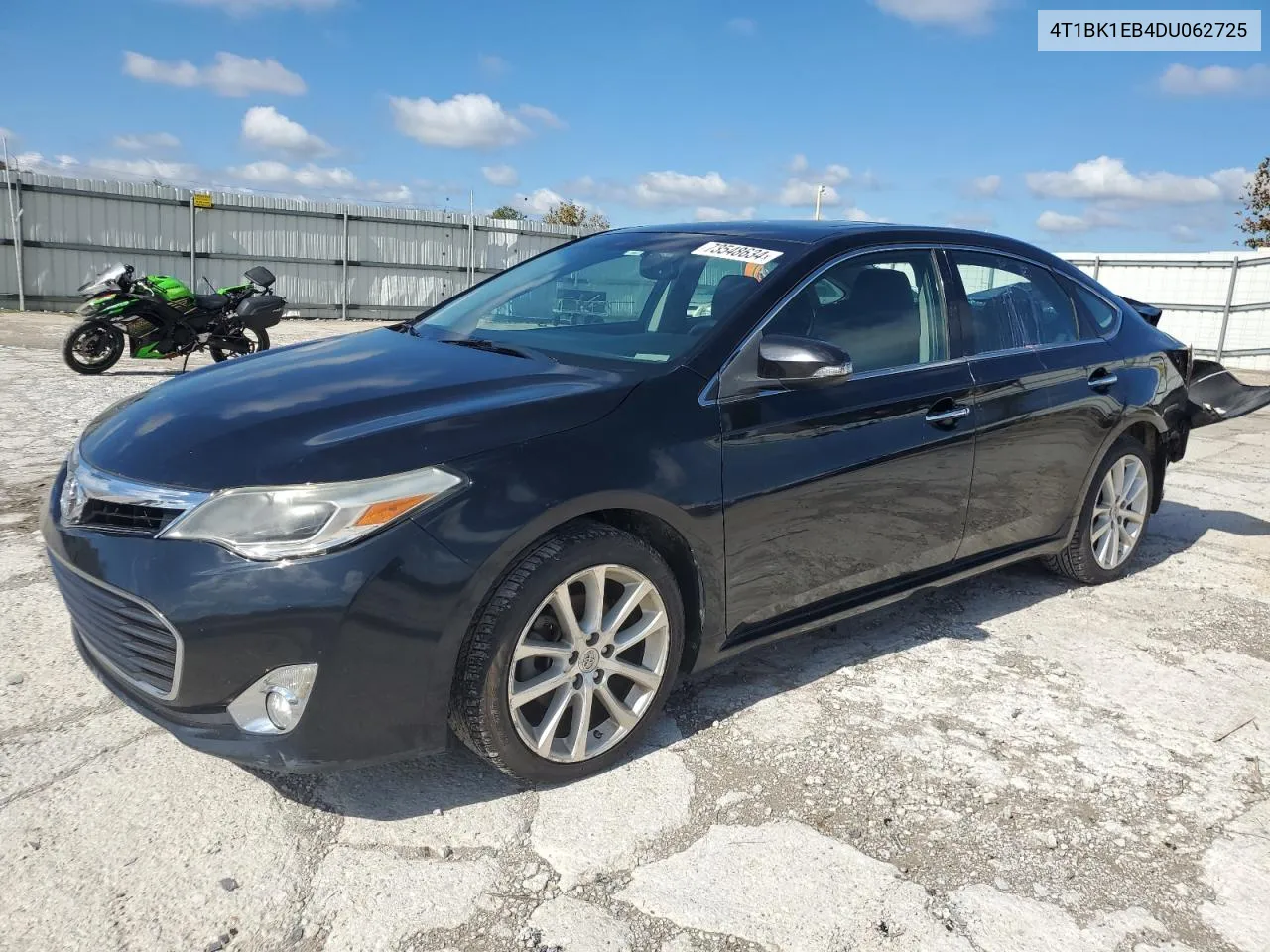 2013 Toyota Avalon Base VIN: 4T1BK1EB4DU062725 Lot: 73548634