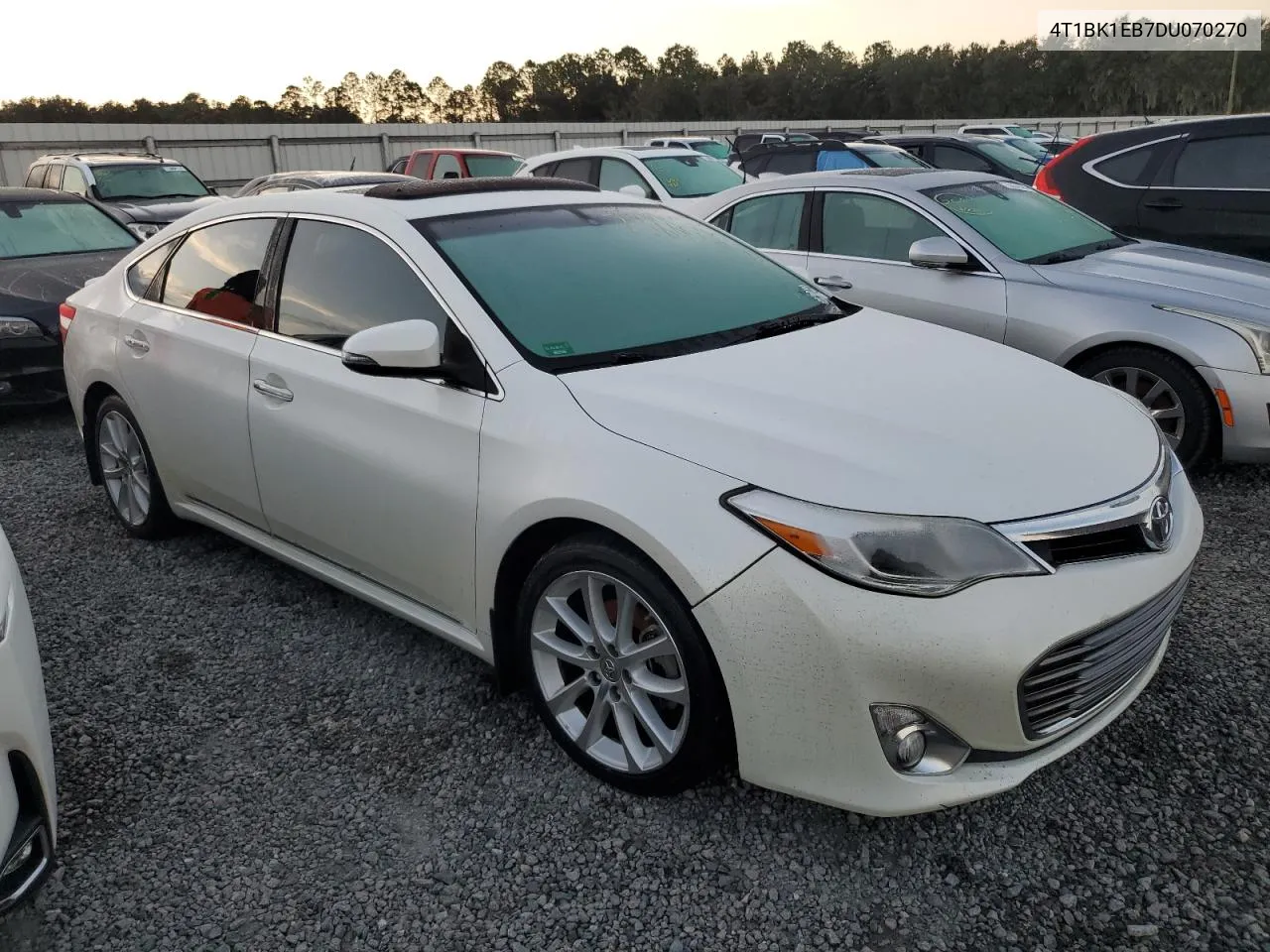 2013 Toyota Avalon Base VIN: 4T1BK1EB7DU070270 Lot: 73886874