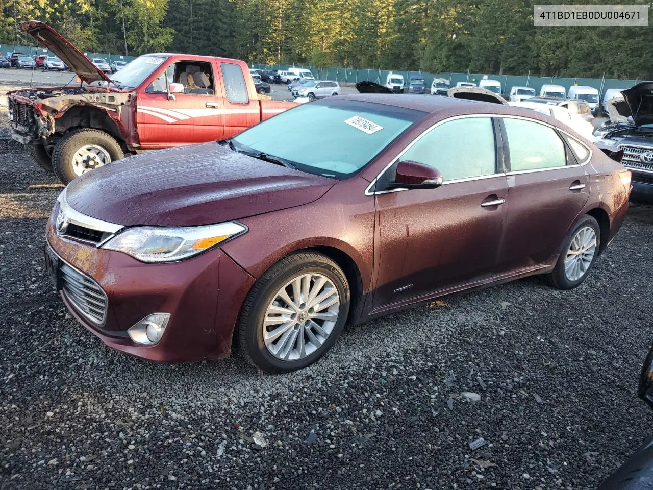 2013 Toyota Avalon Hybrid VIN: 4T1BD1EB0DU004671 Lot: 73978484