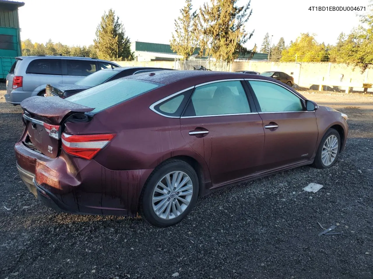 2013 Toyota Avalon Hybrid VIN: 4T1BD1EB0DU004671 Lot: 73978484