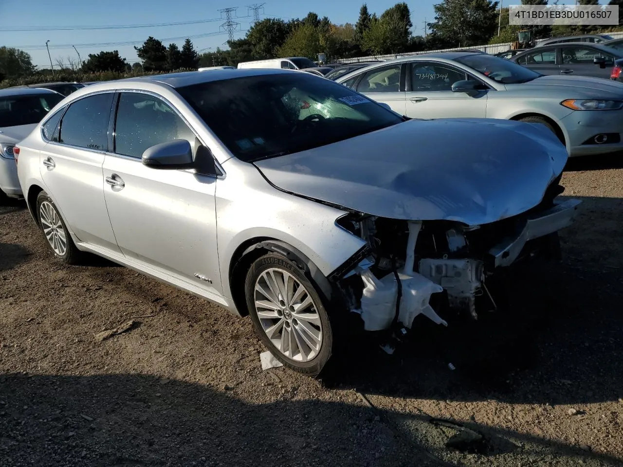 2013 Toyota Avalon Hybrid VIN: 4T1BD1EB3DU016507 Lot: 74024004