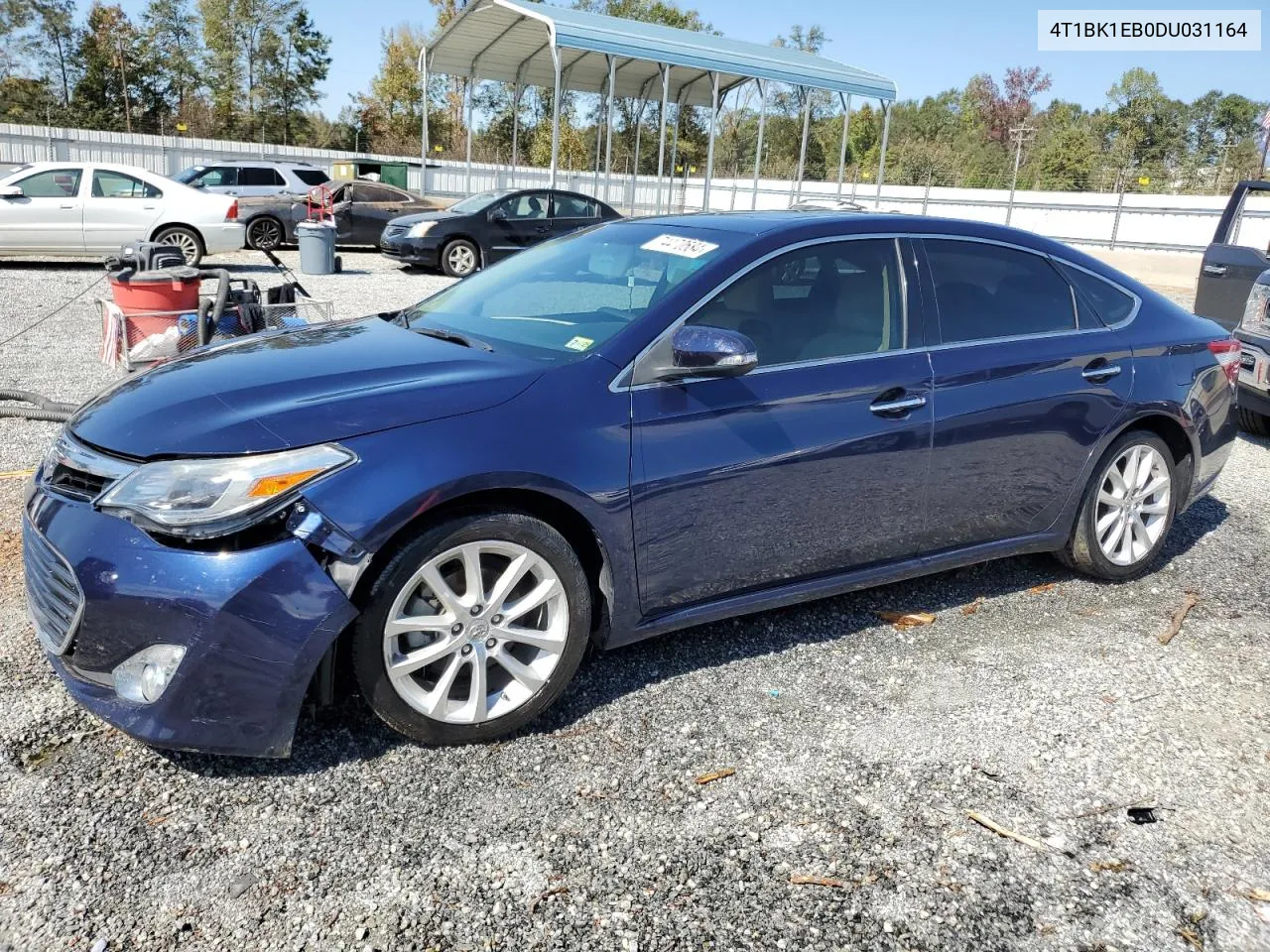 2013 Toyota Avalon Base VIN: 4T1BK1EB0DU031164 Lot: 74470584