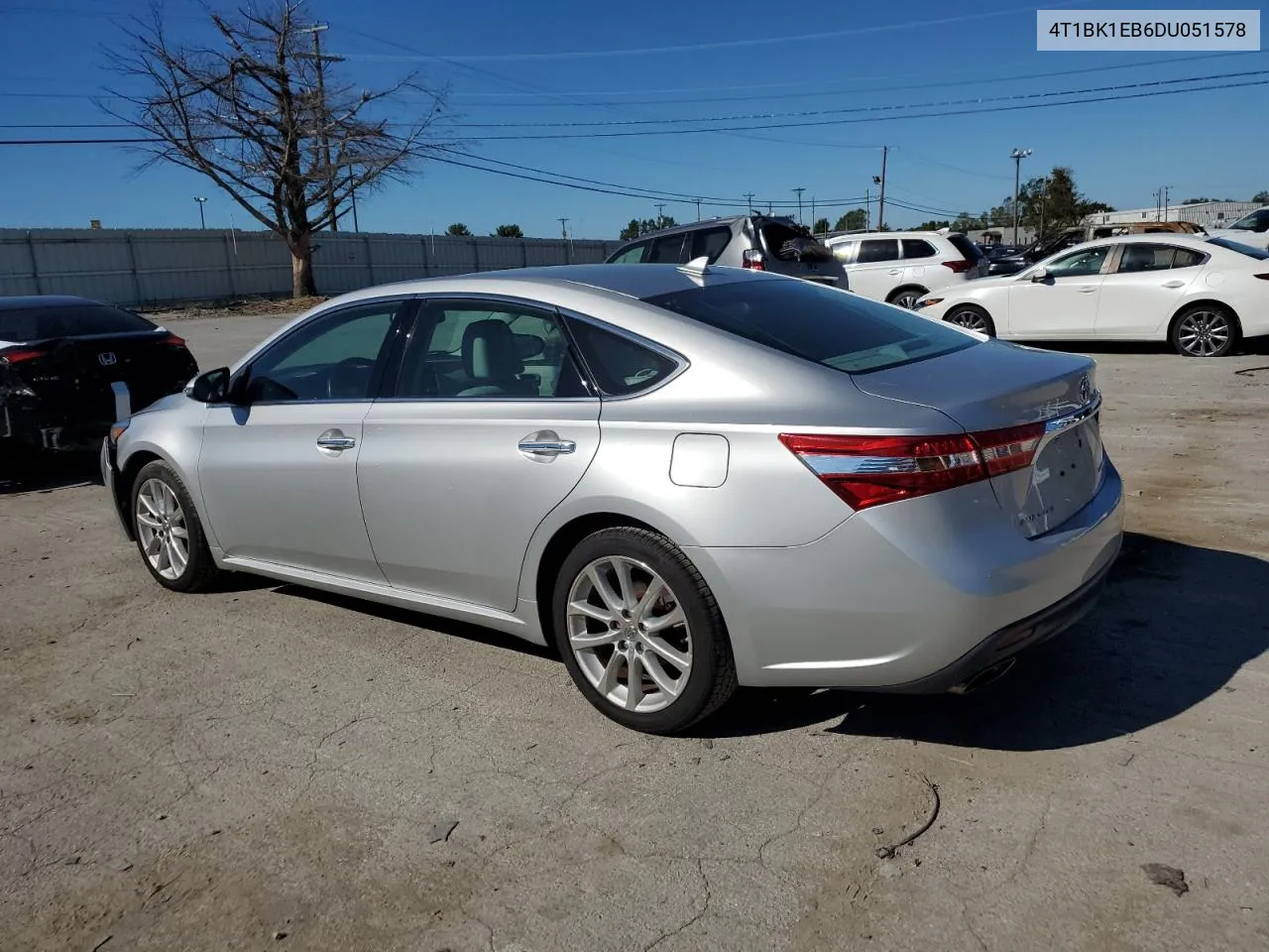 2013 Toyota Avalon Base VIN: 4T1BK1EB6DU051578 Lot: 74917014