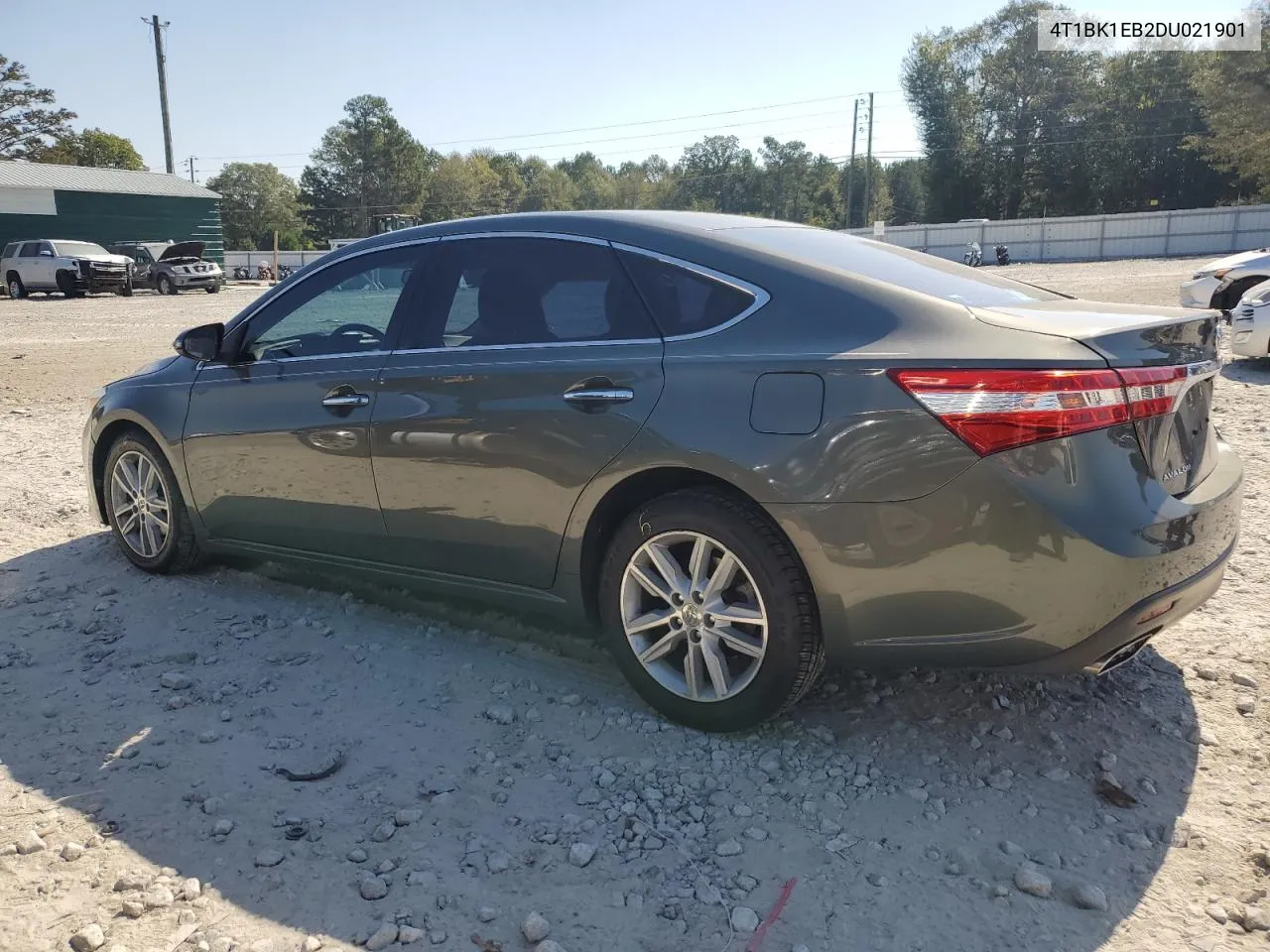 2013 Toyota Avalon Base VIN: 4T1BK1EB2DU021901 Lot: 75099114