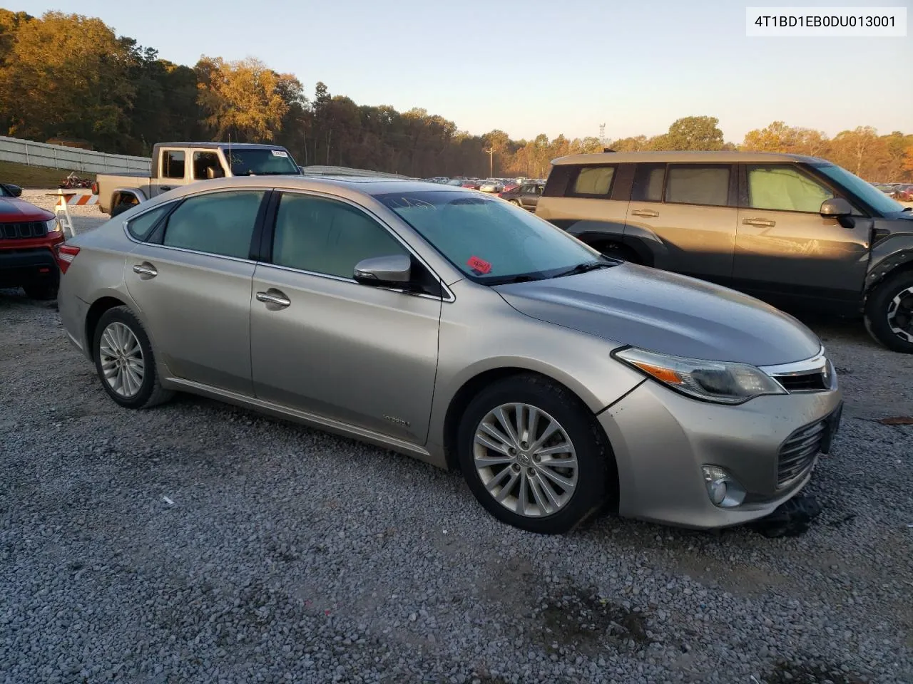 2013 Toyota Avalon Hybrid VIN: 4T1BD1EB0DU013001 Lot: 75099144