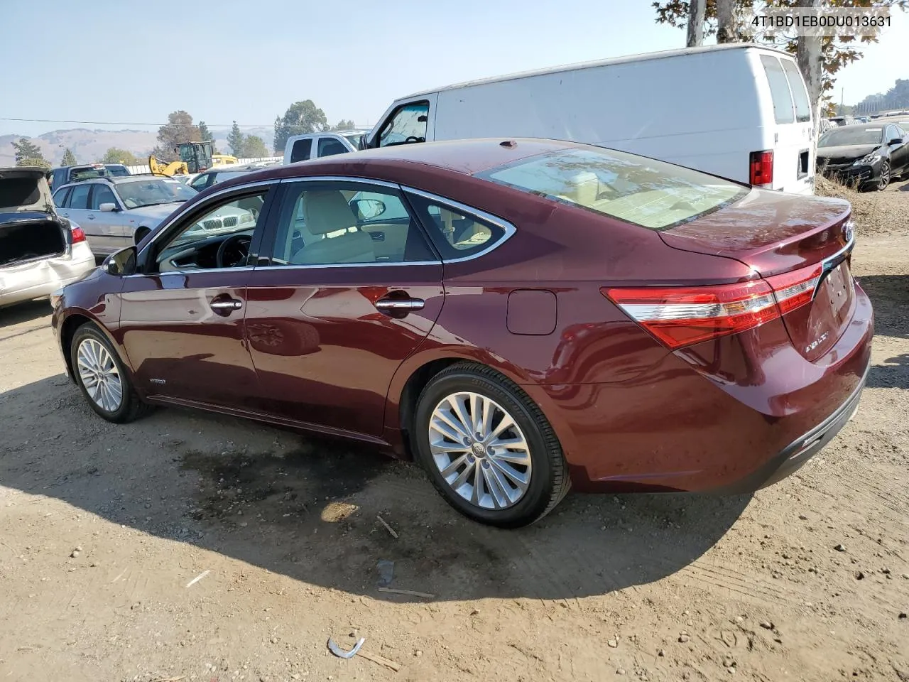 2013 Toyota Avalon Hybrid VIN: 4T1BD1EB0DU013631 Lot: 75333604