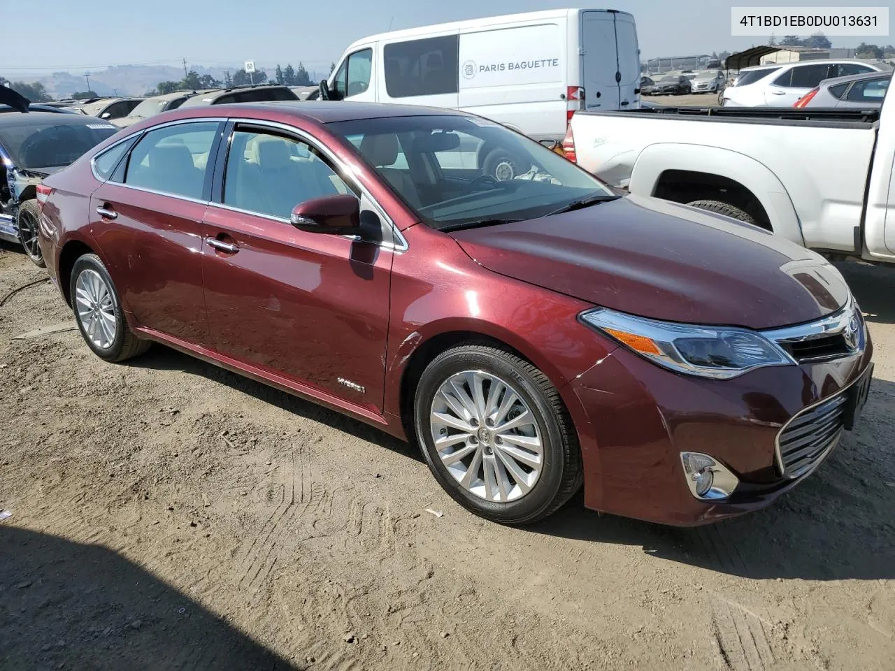 2013 Toyota Avalon Hybrid VIN: 4T1BD1EB0DU013631 Lot: 75333604