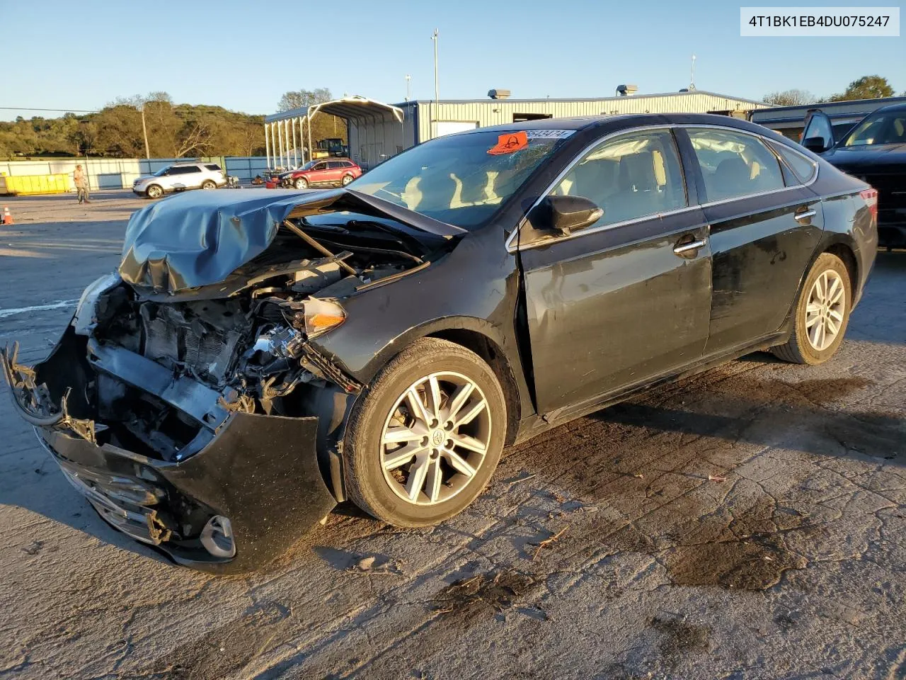 2013 Toyota Avalon Base VIN: 4T1BK1EB4DU075247 Lot: 75643474