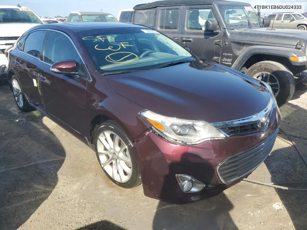 2013 Toyota Avalon Base VIN: 4T1BK1EB6DU024333 Lot: 75672914